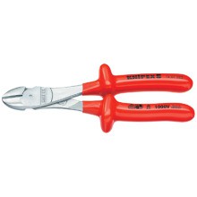 KNIPEX 74 07 200 Kraft-Seitenschneider verchromt 200mm