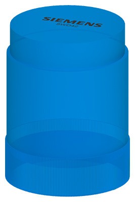 SIEMENS Dauerlichtelement mit Integrierter Led, Blau, Ac/Dc 24V