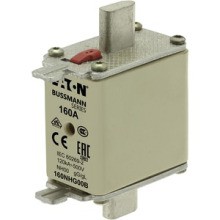 EATON NH FUSE 160A 500V GG/GL SIZE 00 NH-Sicherung GR.00 160A 500V gL/gG Doppe