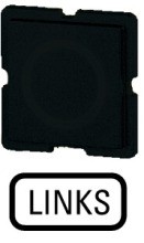 EATON 134TQ25 Tastenplatte schwarz, LINKS