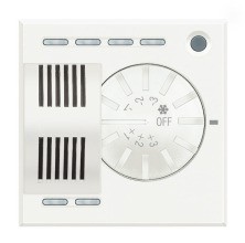 BTICINO HD4692FAN Fan Coil Thermostat Weiss