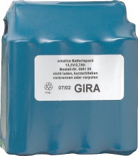 GIRA 094100 Batteriepack 13,5V Funk Alarm