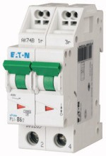 EATON PLI-B6/2 Leitungsschutzschalter 6A/2pol/B 10kA m.