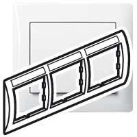 LEGRAND 771015 R 3-F Beschrift.Horiz.Gale Uw