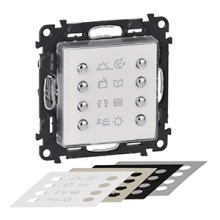 LEGRAND 752199 MYHOME SZENARIOTASTER 8FACH