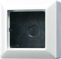 JUNG AS581AW Aufputz-Kappe 1-fach