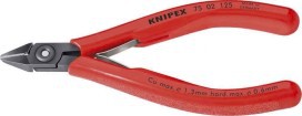 KNIPEX 75 02 125 Elektronik-Seitenschneider brüniert 125m