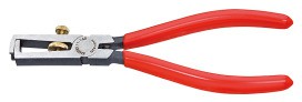 KNIPEX 11 01 160 Abisolierzange poliert 160mm