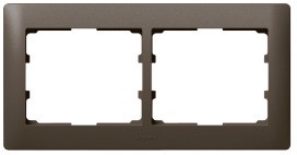 LEGRAND 771202 Rahmen 2-Fach Galea Horiz.Db
