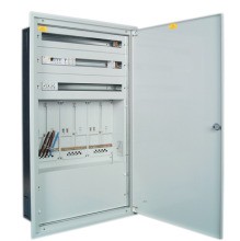 EATON U-ER-3-3/1150-B-W/X-TRAUN Heimverteiler UP,Ooe ''Traun'' 3ZP/3NZ ws.,B754xH1235xT240mm