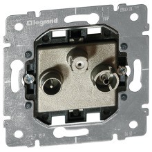 LEGRAND 775789 Einsatz TV- Radio-SAT Einzel