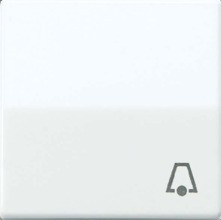 JUNG AS591KWW Wippe m.Symbol Klingel