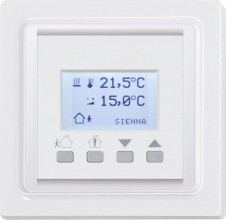 ELTAKO PL-SAMTEMP Powerline-Temperaturregler UP mit Displa