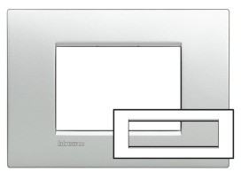 BTICINO LNC4807TE LL-Air Rahmen Tech 7-Mod