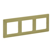 LEGRAND 754083 Vlife 3Fach Rahmen Limone