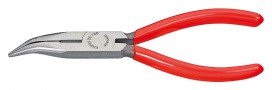 KNIPEX 25 21 160 SB Flachrundzange+Schneide, poliert 160mm