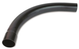 DIETZEL KSB 50/90 SW GEM. Kabelschutz-Bogen, schwarz, 90°