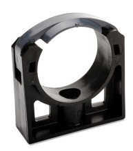 DIETZEL KSK 75 SW Kabelschutzklemmschelle mit Haltebügel, 75, schwarz
