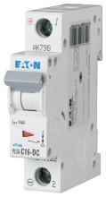 EATON PLS6-C16-DC-MW LS 16A/1-pol/C DC 6kA
