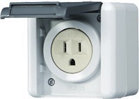 JUNG 821-15USW WG-Steckdose Nema
