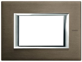 BTICINO HA4803BR Rahmen Bronze Gebürstet