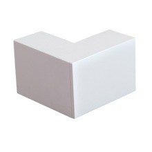 DIETZEL SAE 40/40 WS Außeneck zu Kanal MIK, weiß, 40x40mm