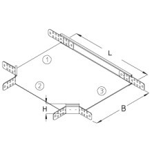 DIETZEL RA 35-20S Rinnenabzweig svz. B=0,2m H=35mm