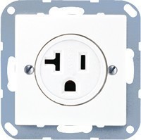 JUNG A521-15WW Us-Nema Steckdose 15A