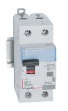 LEGRAND AC, für Wechselfehlerströme. Nach EN 61009-1, VDE 0664-20, unverzögert. LS-Schutzschaltertei