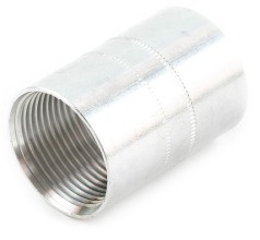 DIETZEL GALM 25 GR, MG Alu-Gewindemuffe mit mittriger Ringnut