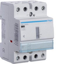 HAGER ERC240S Schütz 40A, 2S, 230AC/220DC mit Handscha