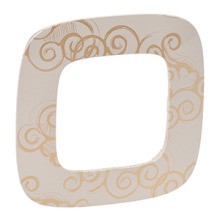 LEGRAND 754351 V.All 1Fach Rahmen Goldstyle