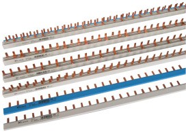 EATON Z-SV-16/1P-1TE/F Blockverschienung(Stift) o.Endk.16mm², 63A, 1-ph gew. grau