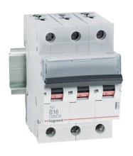 LEGRAND 403402 TX3 LS B16A 3P 6KA 3M