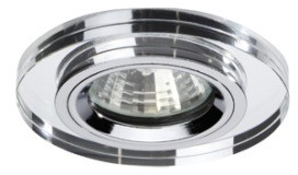 BRUMBERG 0282.00 NV-Einbaudownlight GX5,3/50W chrom/Glas