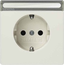 SIEMENS LP 5UB1856 Delta Style Steckdose+Berührungssch.rot