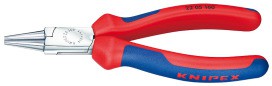 KNIPEX 22 05 160 Rundzange verchromt 160mm