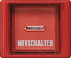 JUNG AS561GLRT Abdeckung m.Glasscheibe