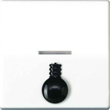 JUNG AS591L1KO5 Wippe m.tastbarem Symbol Licht KO