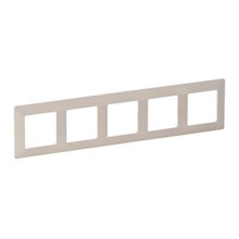 LEGRAND 754045 Vlife 5Fach Rahmen Mw