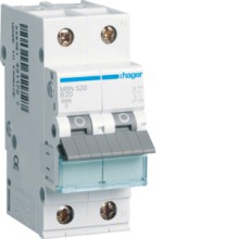HAGER MBN520 LS-Schalter 1p+N, B-20A, 6kA