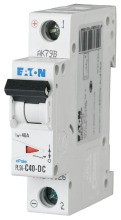 EATON PLS6-C40-DC-MW LS 40A/1-pol/C DC 6kA