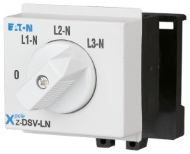 EATON Z-DSV-LN Drehschalter f. Reiheneinbau Voltm.L-N L1-N...