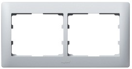 LEGRAND 771302 Rahmen 2-Fach Galea Horiz.Sa