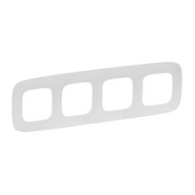 LEGRAND 754414 V.All 4Fach Rahmen Pearl