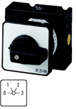 EATON T3-6-154/E Polumschalter 3 Drehzahlen, 2 getr. Wick