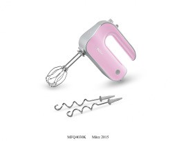 BOSCH BSHG CP MFQ4030K Handmixer,500W,5Stufen,pink-silber