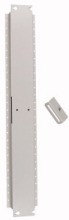 EATON BP-MSL-MSW-10 Vertikale Seitenfrontplattenleiste grau