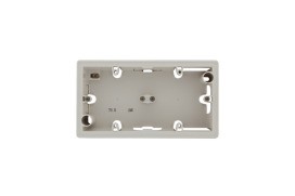 LEGRAND 776132 Aufputzgehaeuse 2-Fach Mw/Iv