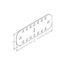 DIETZEL RGV 85F Rinnen-Verbinder tfvz L= 0,19m H= 70mm